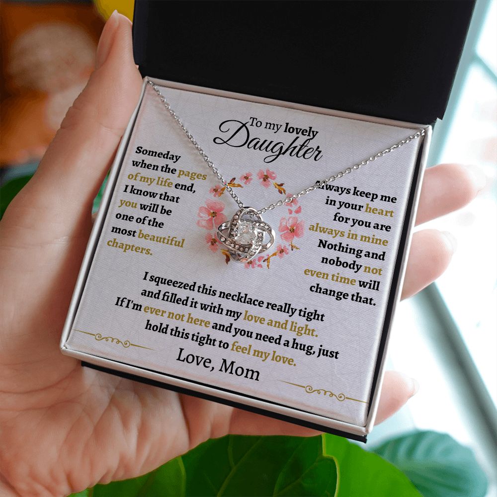 Necklace Gift for Daughter from Mom, Someday When Pages Of My Life Ends, Daughter Necklace, Gift for Daughter, Daughter Jewelry, Mother Daughter on Birthday Daughter gifts (x1) 39.99 Bestgiftfordaughter20-08-2022_2