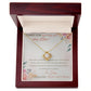 Sorry For Hurting You My Love I'm Sorry I Love You Forever And Always Apology Gifts Love Knot Necklace