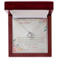 Sorry For Hurting You My Love I'm Sorry I Love You Forever And Always Apology Gifts Love Knot Necklace