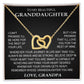 SellanythingsupperFranky_7 To My Beautiful Granddaughter Necklace, Granddaughter Gift from Grandpa, Grandma, Birthday Graduation Gift, Christmas Gift for Her On Birthday, Graduation, Granddaughter Wedding, Valentines, Mothers Day, Christmas