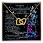 My Dear Granddaughter I Love You Always And Forever Interlocking Hearts Pendant Necklace - Granddaughter Gift on Wedding, Christmas, Birthday gifts ASIN: B0BB31QQ1S SKU: Sale18-8-2022TestGranddaughter_9