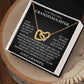 SellanythingsupperFranky_7 To My Beautiful Granddaughter Necklace, Granddaughter Gift from Grandpa, Grandma, Birthday Graduation Gift, Christmas Gift for Her On Birthday, Graduation, Granddaughter Wedding, Valentines, Mothers Day, Christmas