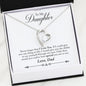 Forever Love Necklace  31-Dad-2-Daughter-Never