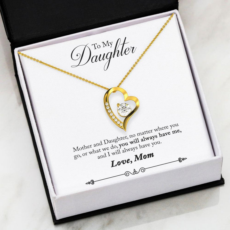 Forever Love Necklace  40-Mom-2-Daughter-Always
