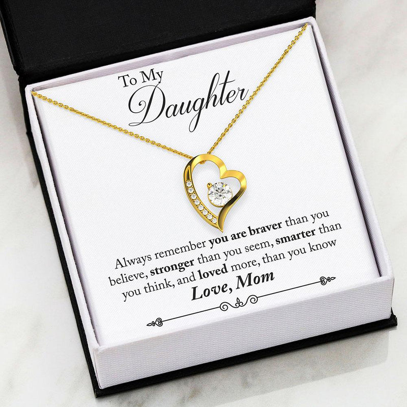 Forever Love Necklace 42-Mom-2-Daughter-Braver