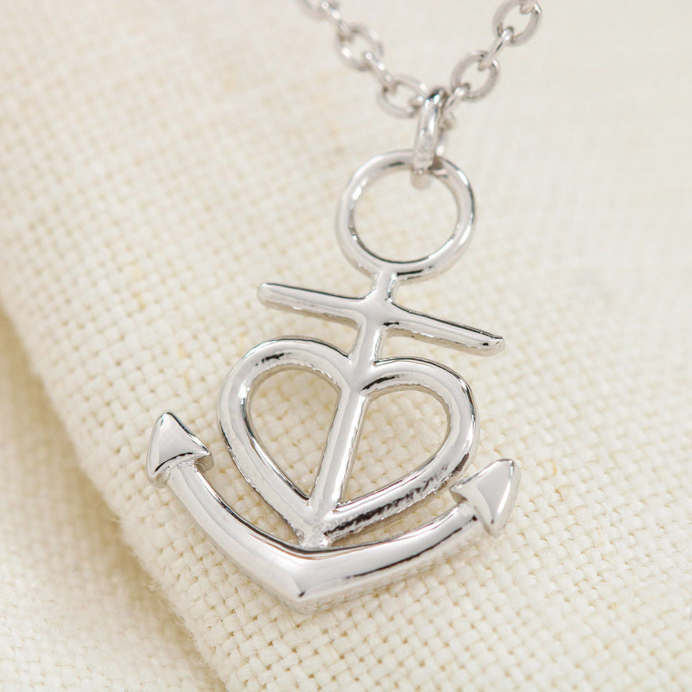 Friendship Anchor Necklace 06-Husband-2-Wife-Complete