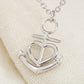 Friendship Anchor Necklace 71-MyDearestFriend-HeartKnot