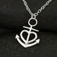Friendship Anchor Necklace 41-Mom-2-Daughter-Forever