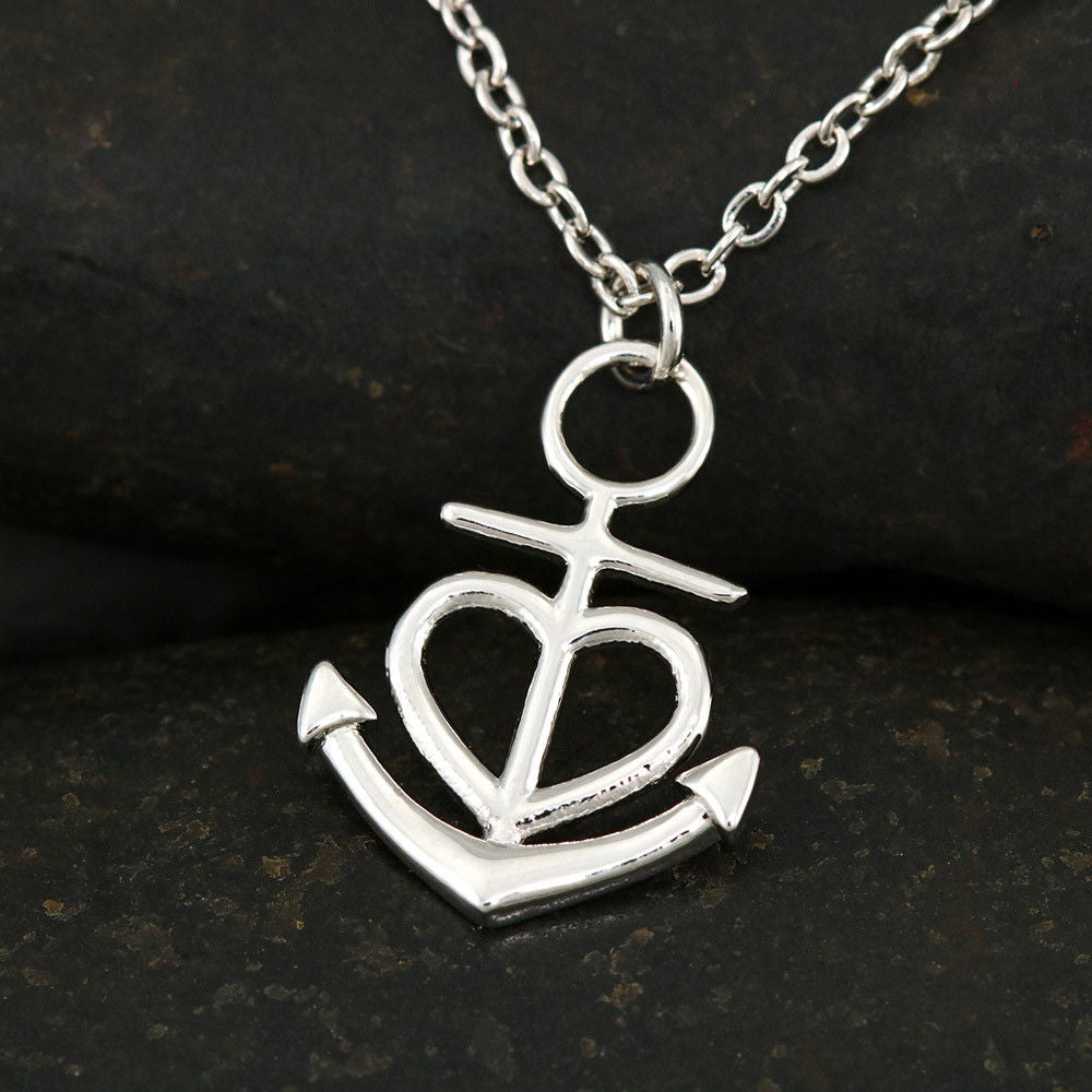 Friendship Anchor Necklace 02-Husband-2-Wife-Broken-Road