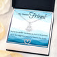Friendship Anchor Necklace 71-MyDearestFriend-HeartKnot