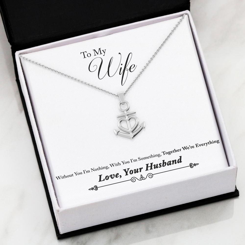 Friendship Anchor Necklace 03-Husband-2-Wife-Everything
