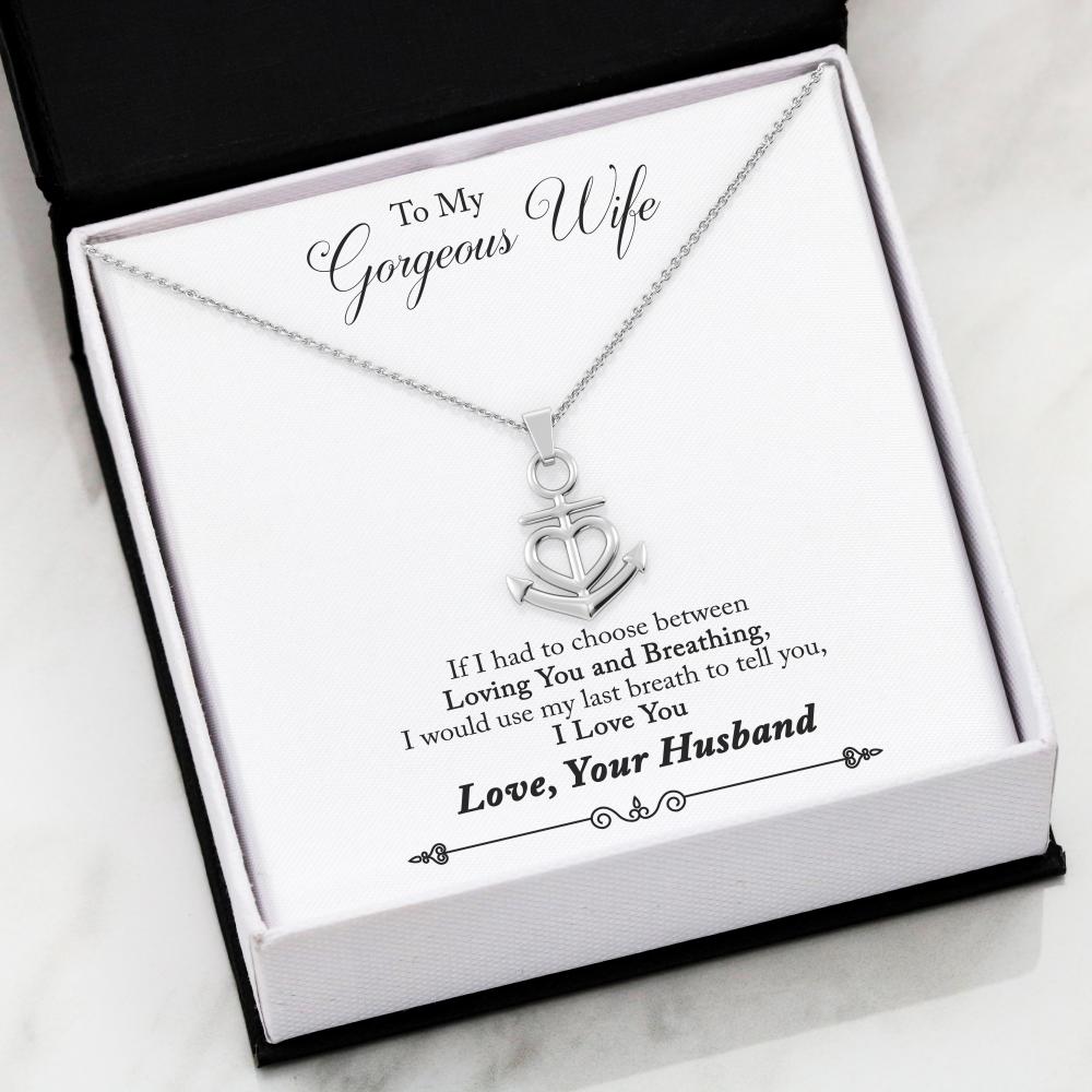 Friendship Anchor Necklace 01-Husband-2-Wife-Last-Breath