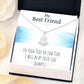 Friendship Anchor Necklace 73-MyBestFriend-Tide