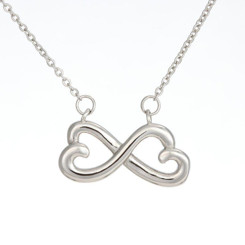 Infinity Heart Necklace 40-Mom-2-Daughter-Always