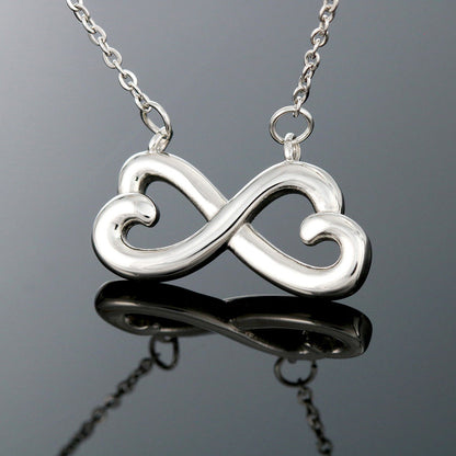 Infinity Heart Necklace 50-Son-2-Mom-Best