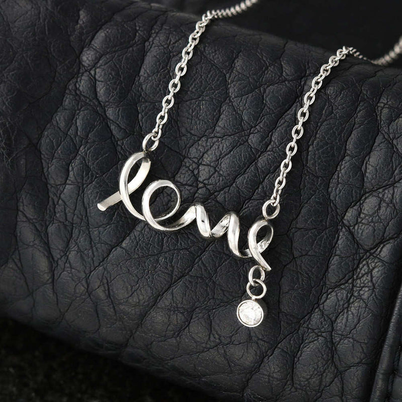 Scripted Love Necklace 41-Mom-2-Daughter-Forever