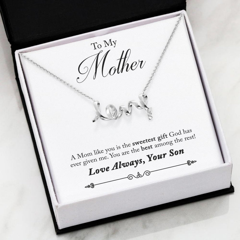 Scripted Love Necklace 50-Son-2-Mom-Best