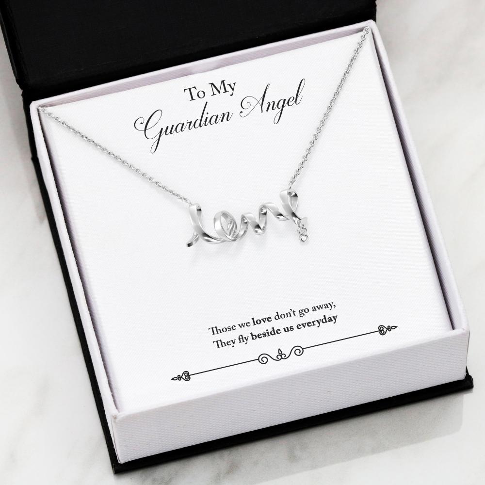 Scripted Love Necklace 61-Remembrance-GuardianAngel