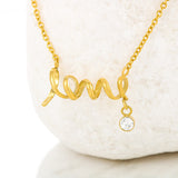 Scripted Love Necklace 41-Mom-2-Daughter-Forever