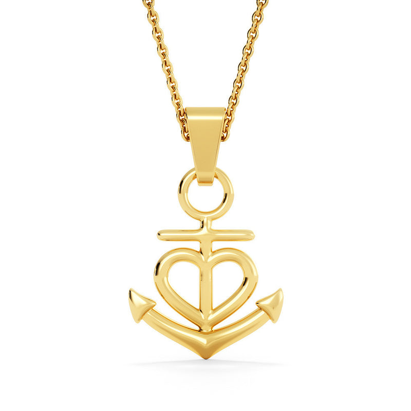 Friendship Anchor Necklace 40-Mom-2-Daughter-Always