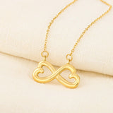Infinity Heart Necklace 40-Mom-2-Daughter-Always