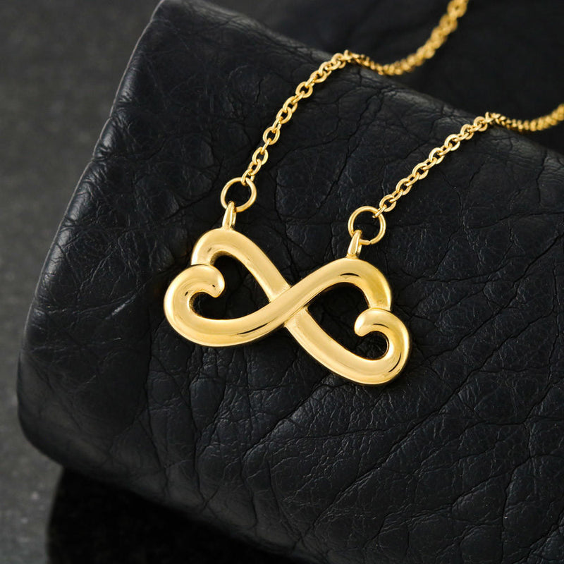 Infinity Heart Necklace 40-Mom-2-Daughter-Always