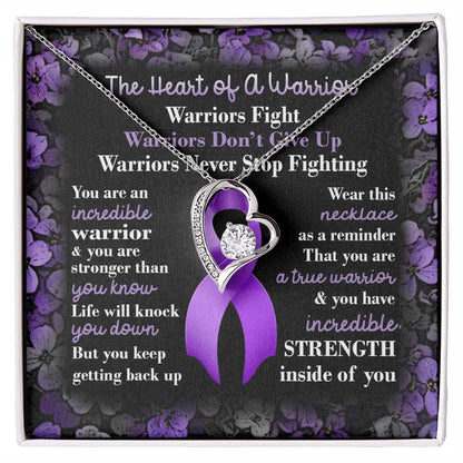 Necklacexinvaicadai28-1_596 Necklace Pancreatic Cancer Awareness Forever Love Pendant Necklace – Purple Ribbon Cancer Survivor Jewelry Wedding Day, Gift for Daughter Gifts Christmas, on Birthday Luxury Necklace bac