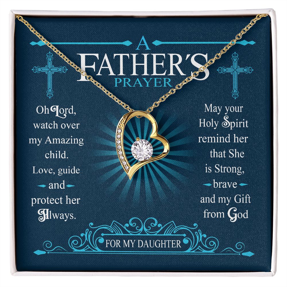 Gifts Necklace A Father's Prayer For My Daughter Faith Hope Love Christian Cross Jewelry Gift Forever Love Pendant Necklace Wedding Day, Gift For Daughter Gifts Birthday, on Christmas Gold Luxury nec ASIN: B08VSBPZKV SKU: Necklacexinvaicadai28-1_744