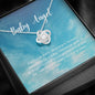 Necklace gifts Love Knot Necklace, Baby Angel, Miscarriage Gift, Loss of Baby, Sympathy Gift, Infant Loss Gift, Loss of Child Gift, Keepsake, Pregnancy include Standard Box Gifts Birthday, on Christma ASIN: B08XHHVXB7