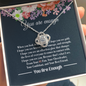 BESTSELLER You Are Enough Necklace Custom Nghề nghiệp