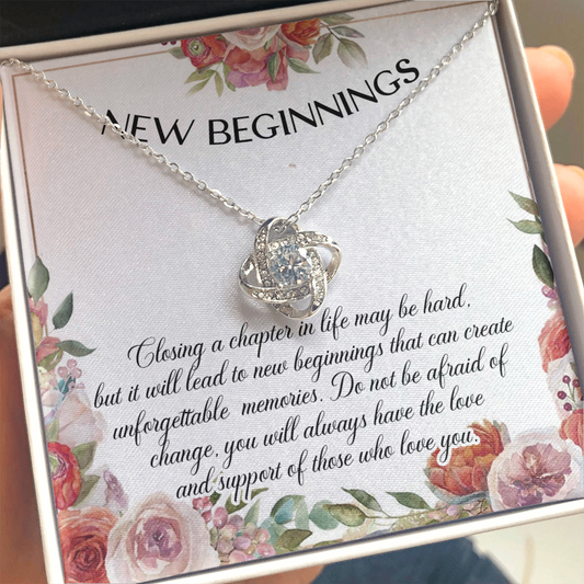 Graduation Gift for Her 2022 - Custom College Graduation Gift for Daughter - 2022 Graduation Gift for Best Friend - New Beginnings Necklace Custom Nghề nghiệp