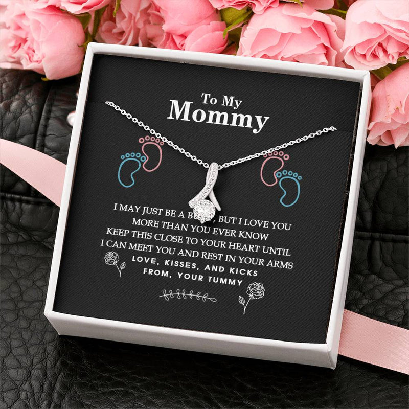 Gifts Necklace New Mommy Necklace, Baby Bump Gift, New Mom Gift Jewelry, First Time Mom Pregnancy Gift, First Time Mom Gift From other, New Mommy Gift Idea Gifts Birthday, on Christmas Luxury necklace