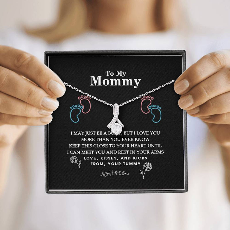 Gifts Necklace New Mommy Necklace, Baby Bump Gift, New Mom Gift Jewelry, First Time Mom Pregnancy Gift, First Time Mom Gift From other, New Mommy Gift Idea Gifts Birthday, on Christmas Luxury necklace