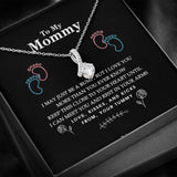 HOp go vong top nha New Mommy Necklace, Baby Bump Gift, New Mom Gift Jewelry, First Time Mom Pregnancy Gift, First Time Mom Gift from Other, New Mommy Gift Idea Gifts Christmas, on Birthday Luxury Necklace