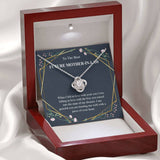 Necklace gifts Love Knot Pendant Necklace, To My Future Mother-In-Law, The Boy You Raised, Bonus Mom Gift, Future Mother-In-Law Necklace, Future Stepmom include Standard Box Gifts Birthday, on Christm ASIN: B08XH8H95H SKU: nhinthaygichuaknot24-1_548