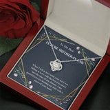 Necklace gifts Love Knot Pendant Necklace, To My Future Mother-In-Law, The Boy You Raised, Bonus Mom Gift, Future Mother-In-Law Necklace, Future Stepmom include Standard Box Gifts Birthday, on Christm ASIN: B08XH8H95H SKU: nhinthaygichuaknot24-1_548