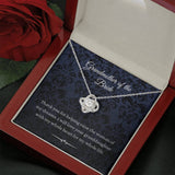 Necklace gifts Love Knot, From Groom To Grandmother Of The Bride Gift To Grandma Wedding Gift For Grandma Of The Bride Grandmother Wedding Gift include Standard Box Gifts Birthday, on Christmas Silver ASIN: B08XHQDQHD