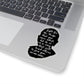 1 Pcs Sticker Decor Ruth Bader Ginsburg Quote Kiss-Cut Stickers, Notorious RBG Sticker Laptop Decal, Stickers for Hydroflask, Cell Phones, Ruth Bader Ginsburg size custom Sticker for Laptop Decal Wall ASIN: B08XTYCWLZ