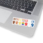 1 Pcs Sticker Decor We Rise together sticker, International Day of Families sticker, Equality sticker, Black lives matter sticker, LGBT sticker, Pride sticker size custom Sticker for Laptop Decal Wall
