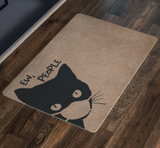 Welcome Doormat Ew People Black Cat Funny Doormat Personalized Doormat Funny Gift Home Doormat House Warming Gift Valentine Gift Gifts for Mom, Girlfriend, Dad, Wife Home On Christmas, Holiday, Birthd