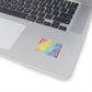 1 Pcs Sticker Decor Science is Real, Black Lives Matter Sticker, Stop Asian Hate Sticker, Equality Sticker, Pride Sticker Size Custom Sticker for Laptop Decal Wall Laptop Full Size