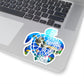 1 Pcs Sticker Decor And into the Ocean i go to lose my mind and find my soul Sticker, Animal ocean sticker, Hippie Sticker, Ocean sticker, Turtle Sticker size custom Sticker for Laptop Decal Wall Lapt