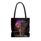 reatest Quote I Am The Storm Strong African Woman Gift for Black Women All Over Print Tote Bag – Shoulder Bag 16x16 Gifts for Women, Wife, Girlfriend On Christmas, Birthday, Anniversary