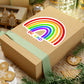 1 Pcs Sticker Decor Be Kind Rainbow Vinyl Waterproof Sticker Kindness Diversity Kiss-Cut Stickers | Pride | Rainbow | LGBTQ | Sticker size custom Sticker for Laptop Decal Wall Laptop Bumper Sticker, c
