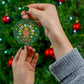 Decorations Don’t Make This Ginger Snap Christmas Ornament Keepsake – Holiday Flat Circle Porcelain Ceramic Ornament