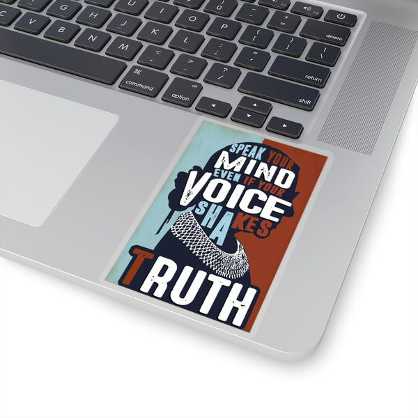 1 Pcs Sticker Decor Ruth Bader Ginsburg Quote Kiss-Cut Stickers, Notorious RBG Sticker Laptop Decal, Stickers for Hydroflask, Ruth Bader Ginsburg size custom Sticker for Laptop Decal Wall Laptop Bumpe ASIN: B08XTGY4V7