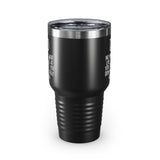 Dad 30oz Tumbler, Dad No Matter What Life Throws At You At Least You Don't Have Ugly Children, Black Insulated Cup Gifts For Father From