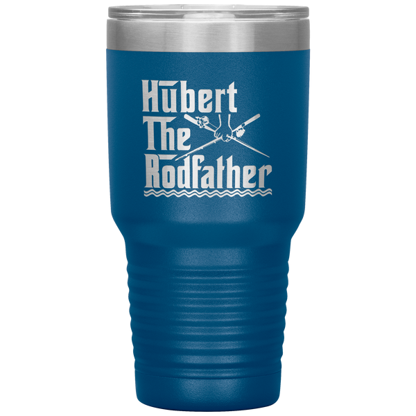 Hubert the Rodfather Sweet quote Personalized Fishing Tumbler For Dad The Rodfather Travel Mug Fathers Day Gift from Daughter or Son 30oz Stainless Steel Laser Etched Gifts Birthday, On Christmas Cool Color 1 ASIN: B08FDJQGZ8