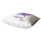 Meaningful Gifts Throw Pillow Rainbow Wishes, Butterfly Kisses Gift Family Unisex Awesome On Birthday, Decor Home Durable 16"x16" - Zip Cover with Insert ASIN: B08FXBJVZ3