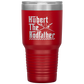Hubert the Rodfather Sweet quote Personalized Fishing Tumbler For Dad The Rodfather Travel Mug Fathers Day Gift from Daughter or Son 30oz Stainless Steel Laser Etched Gifts Birthday, On Christmas Cool Color 1 ASIN: B08FDJQGZ8